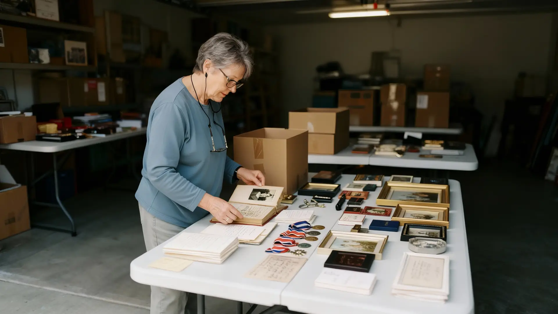 Handling personal property during home cleanout process