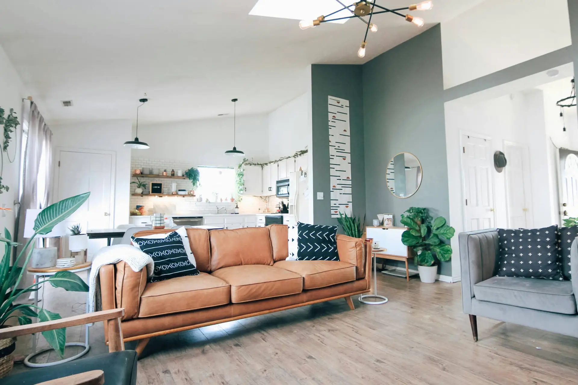 Living room interior representing estate marshalling and asset organization